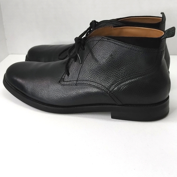 Cole Haan Ogden Stitch Chukka size 13 black pebbled leather EUC C24524 - Picture 3 of 11